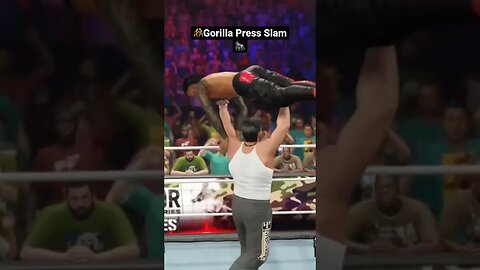 Gorilla Press Slam On Jey USO the Bloodline 🦍🤼‍♂️🎮 WWE Smackdown Championship Night of Champions