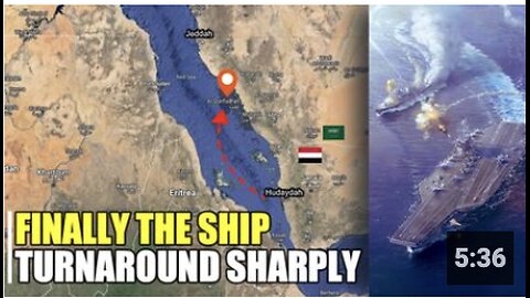 he US carrier fled to Jeddah after Yemeni military harsh slap