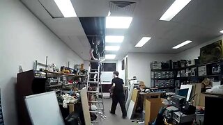 New LED Panel Lighting Install Timelapse