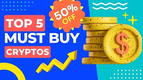 5 Crypto Coins will Retire you in the Bull market. 100X potential gains with Technical Analysis