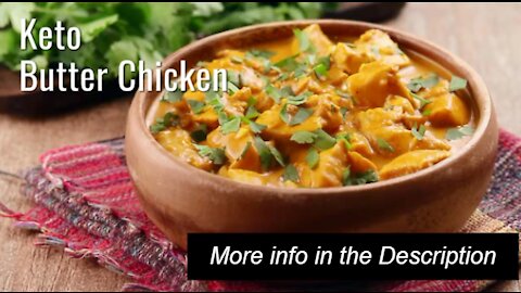 Keto easy-peasy Yummy Butter Chicken recipe for you!