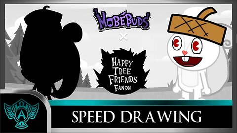 Speed Drawing: Happy Tree Friends Fanon - Albino | Mobebuds Style