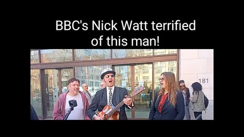 SEE ON ODYSEE: "Guitar Chris" & others in court for "threatening" BBC journalist