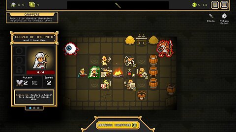 The Dungeon Beneath Gameplay - Tutorial and Start