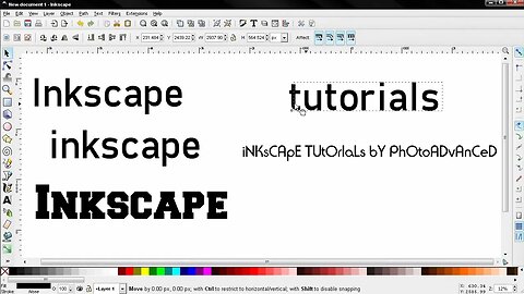 Text Extensions - Inkscape Tutorial