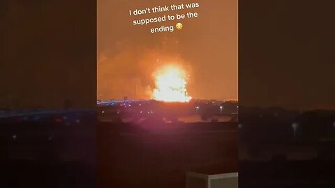 Huge accidental explosion at the end!!👀