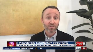 Preventing secondary infections