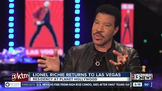 Lionel Richie begins new shows in Las Vegas