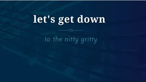 SYSTEM FAILURE LETS GET DOWN TO THE NITTY GRITTY REMIX