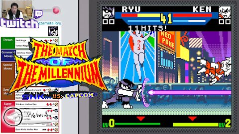 (NeoGeo Pocket Color) SNK vs. Capcom MotM - 35 - Evil Ryu - Lv Gamer - The end for now.
