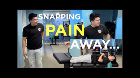 Snapping Pain Away | Best Queens NYC Chiropractor😱🔥💪