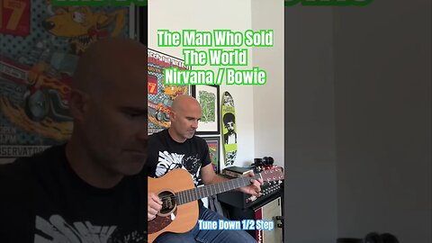 Man Who Sold The World Nirvana / Bowie Guitar Lesson + Tutorial #nirvana #kurtcobain #guitar #lesson