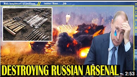 PUTIN panicked because of out of weapons, Ukraine killed 146 soldiers and destroyed Russia's arsenal