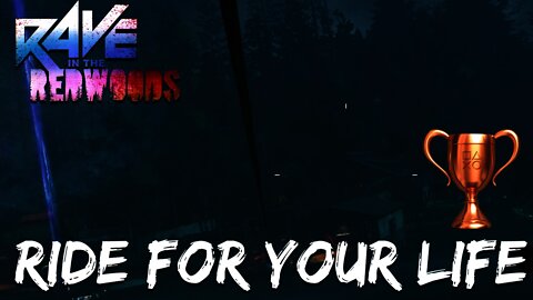 RAVE IN THE REDWOODS - All Zipline Locations - Ride For Your Life Trophy/Achievement (IW ZOMBIES)