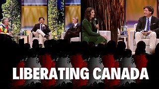 Liberating Canada: Tucker, Jordan Peterson & Danielle Smith in Calgary