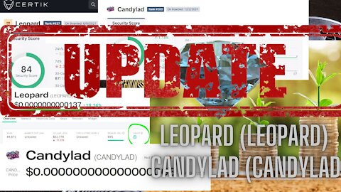 UPDATE :) revisit all 2274 coins $$$$$$$$$$$ Leopard (LEOPARD) $$$$$$$$$$$ Candylad (CANDYLAD)
