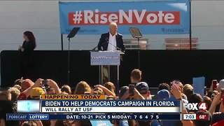 Biden to headline campaign rally in Tampa