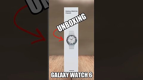 What’s in the box? (Galaxy Watch 6 Classic) #shortsviral