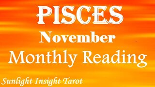 PISCES | You Will Get Your Fulfillment Elsewhere!🥰They're Just An Illusion!😶‍🌫️November 2022