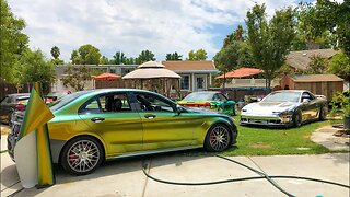 WRAP DISASTER...$100K AMG C63 S | What To Do When Wrap Goes Wrong On Expensive Cars