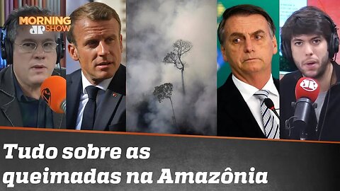 Macron, Bolsonaro, mitos e fatos sobre a Amazônia