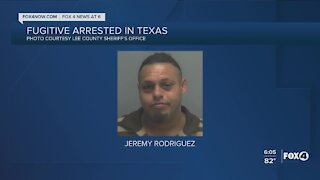 Lee County fugitive arrested in Texas