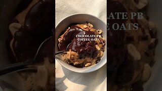 Chocolate Pb Coffee Oats tiktok oatsfairy