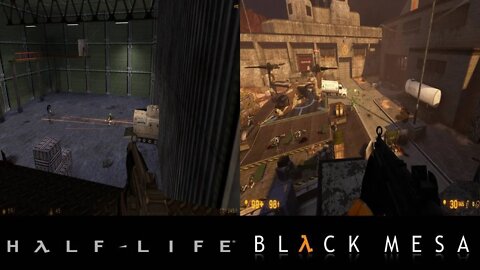 Half Life Vs Black Mesa Short (Surface Tension Part 7)
