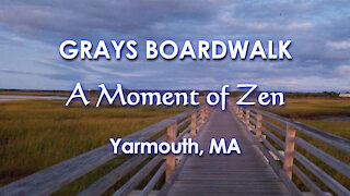 Grays Beach Boardwalk - Yarmouth Cape Cod MA