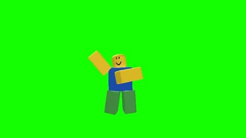 ROBLOX Green Screen Dancing Noob 1 Mpgun com