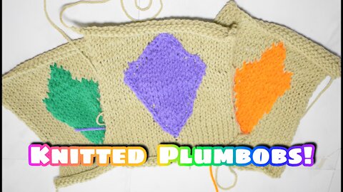How to Knit the Plumbob Patch