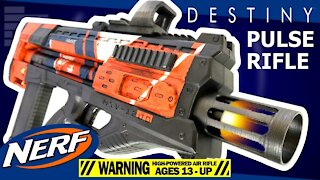 Make a Destiny 2 Pulse Rifle Cosplay Prop | Nerf Rival Zeus Mod