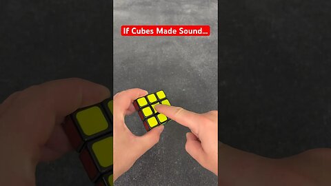 If Cubes Made Sound… #cube #music #funny #shorts