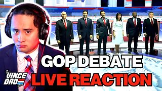 LIVE: GOP Presidential Debate Watch Party (REACTION STREAM)