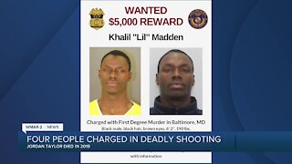 Four people charged in deadly shooting