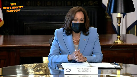 VP Kamala Word Salad Dressing: "My pronouns are she and her. I am a woman.. wearing a blue suit.”