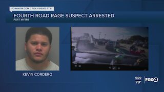 Fourth arrest made in violent road rage case
