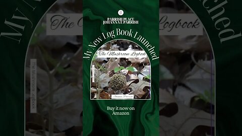 The Edible Mushroom Log Book My New Log Book Launched! #morelhunting #mushroomhunting #newbook