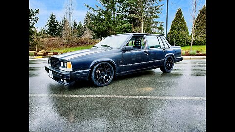 1983 Volvo 760 5.0L V8 5 speed. Drift car build.