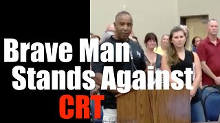Black Father + with Slave Ancestors Stands Strong Against CRT -- helps WIN School Board Vote