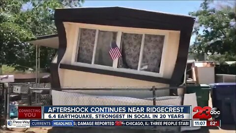 Aftershocks Continue Following Earthquake