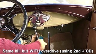 Ford Model A Overdrive. How it works, what it does! Mitchell overdrive overview