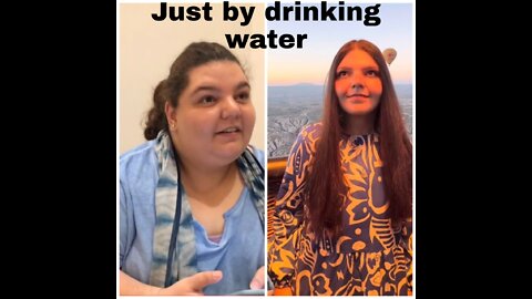Best weight lose transformation at home by water