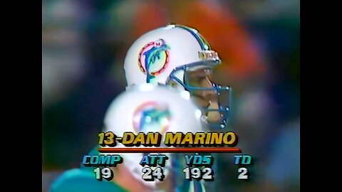 1986 New York Jets at Miami Dolphins (MNF)
