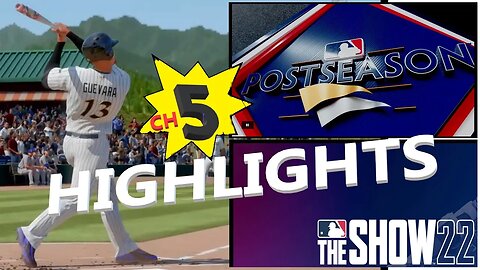 MLB 22 🔥 RTTS HIGHLIGHTS (Chap 5) AAA #mlbb #ebaseball #mlbtheshow