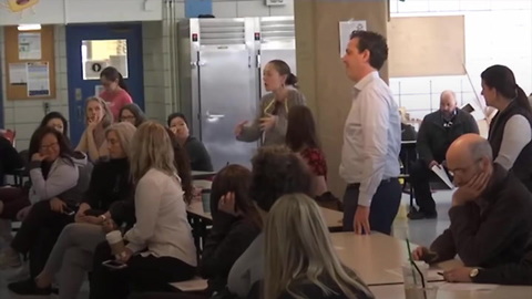 Watch: Spoiled NY Leftists Flip Out as Principal Tries to Bring in Minority Kids