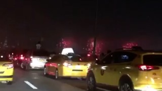 Fireworks Cause Major Traffic Jam in New York City