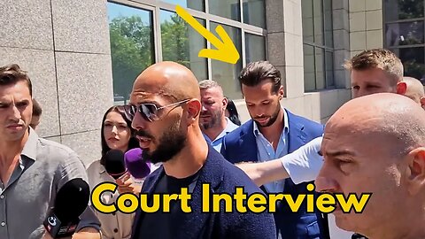 Andrew Tate After Court Doing a INTERVIEW !