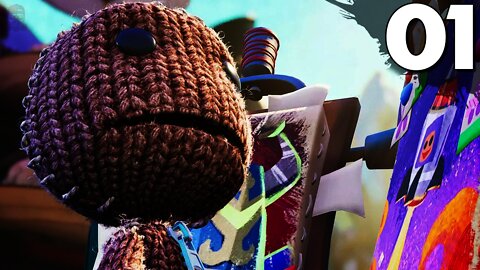 Sackboy A Big Adventure - Part 1 - A Beautiful World Destroyed (PS5 Gameplay)