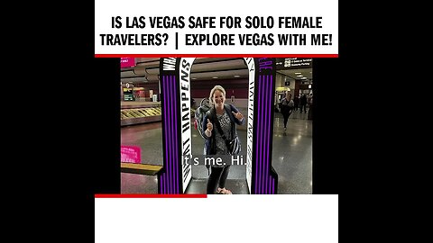 Is Las Vegas Safe for Solo Female Travelers? | Explore Vegas with me!